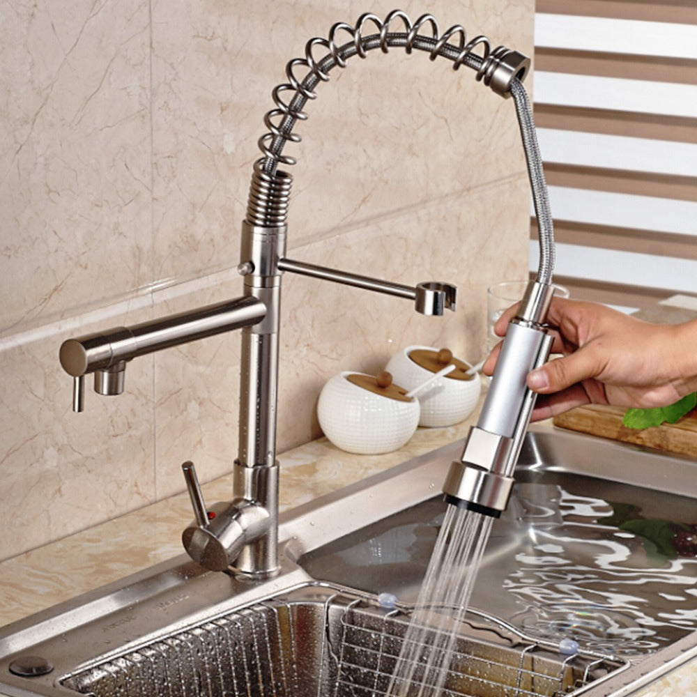 Kalodio Pull Down And Spout Faucet
