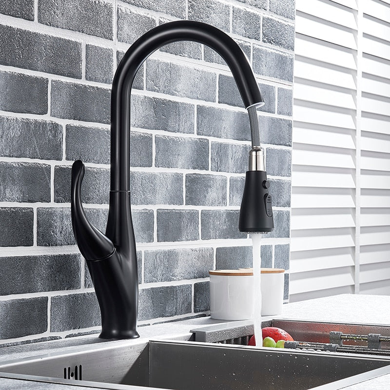 Aplos Pull Down Kitchen Faucet