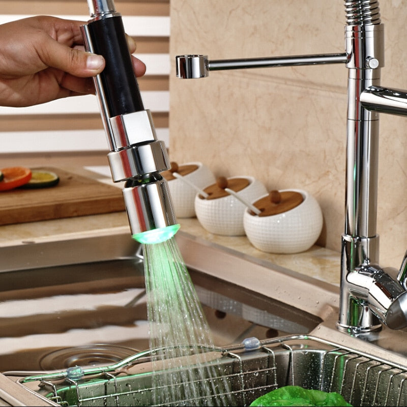 Delphi LED Dual Function Kitchen Faucet